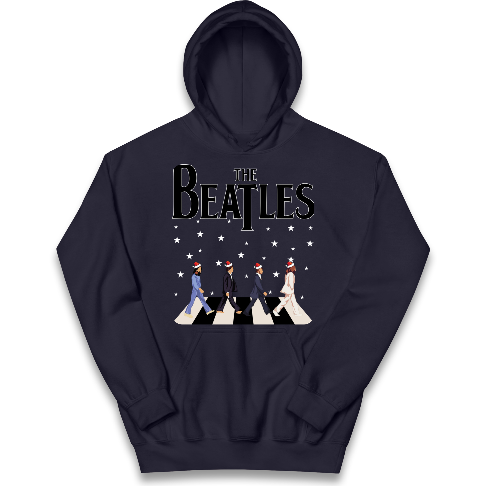 The Beatles Abbey Road Christmas kids hoodie