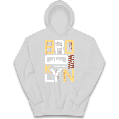Brooklyn New York Urban District kids hoodie