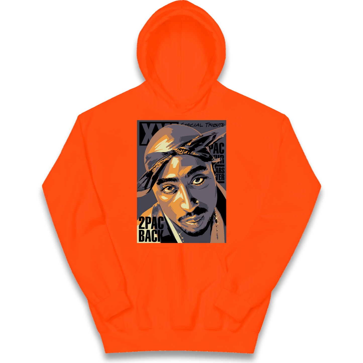 2 Pac Back Kids Hoodie