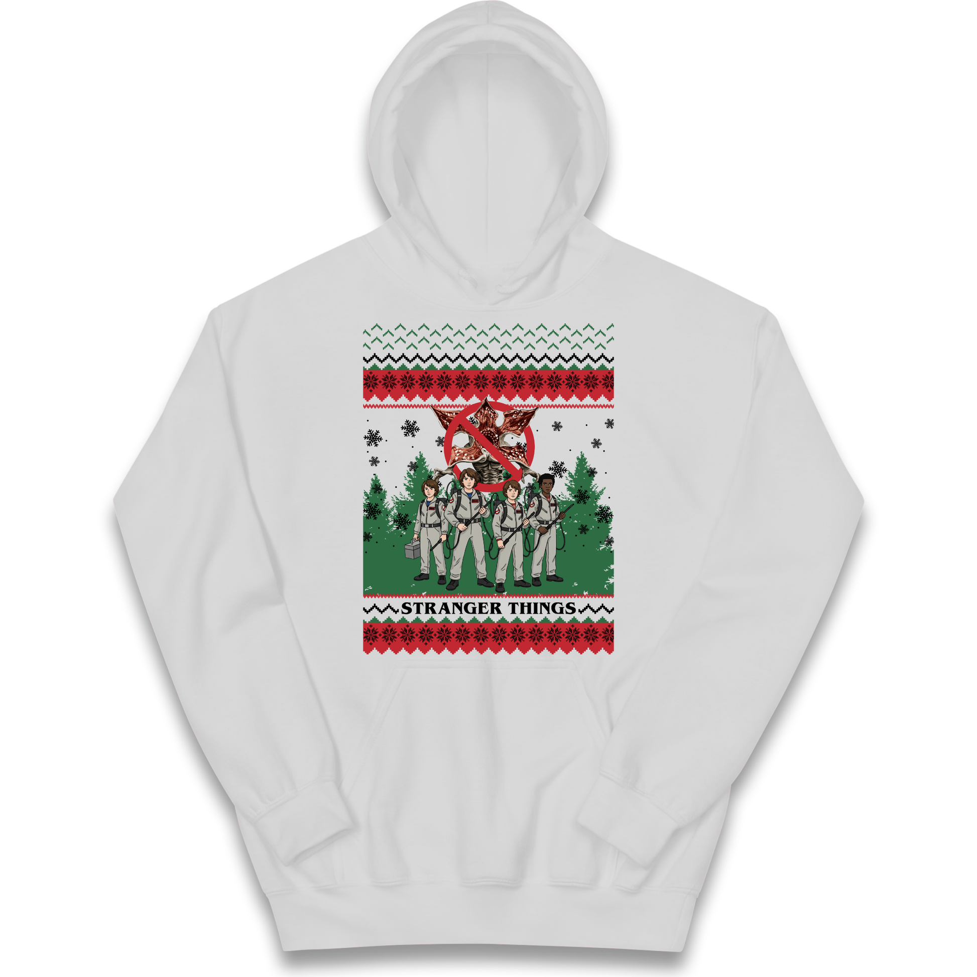 Stranger Things Demogorgon Christmas Kids Hoodie