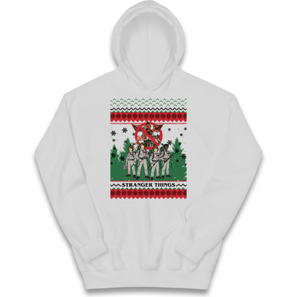 Stranger Things Demogorgon Christmas Kids Hoodie