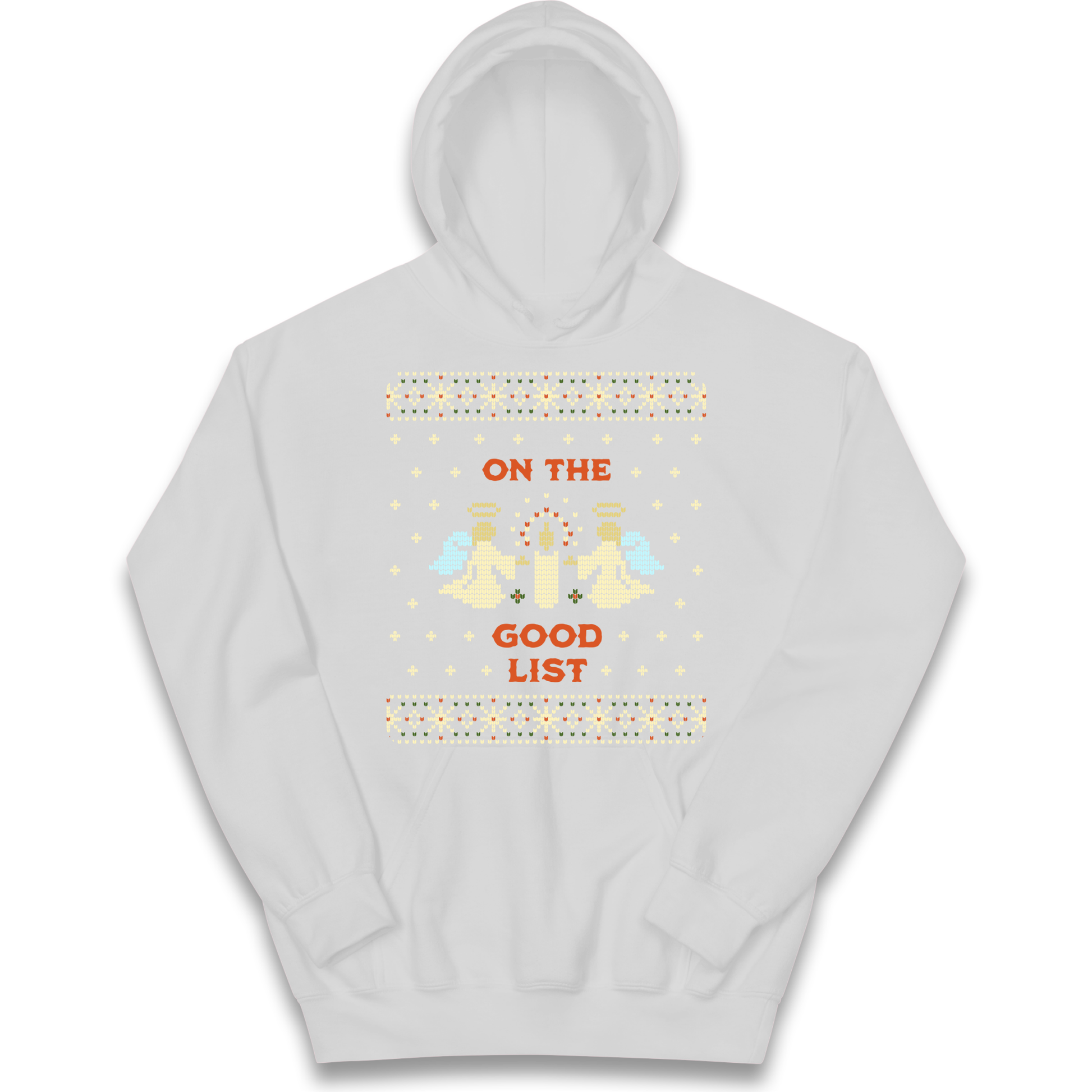 On The Good List Christmas kids hoodie