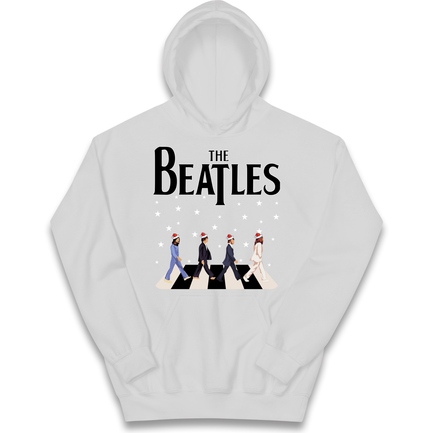 The Beatles Abbey Road Christmas kids hoodie