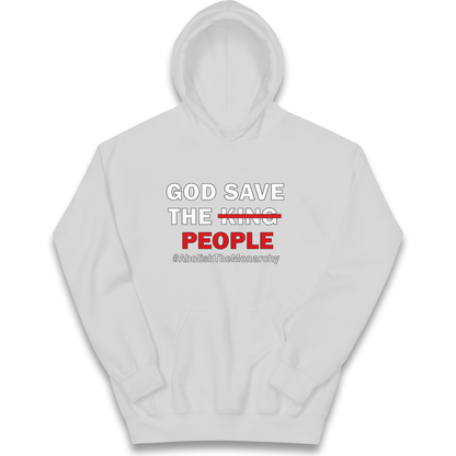 God Save The People kids hoodie