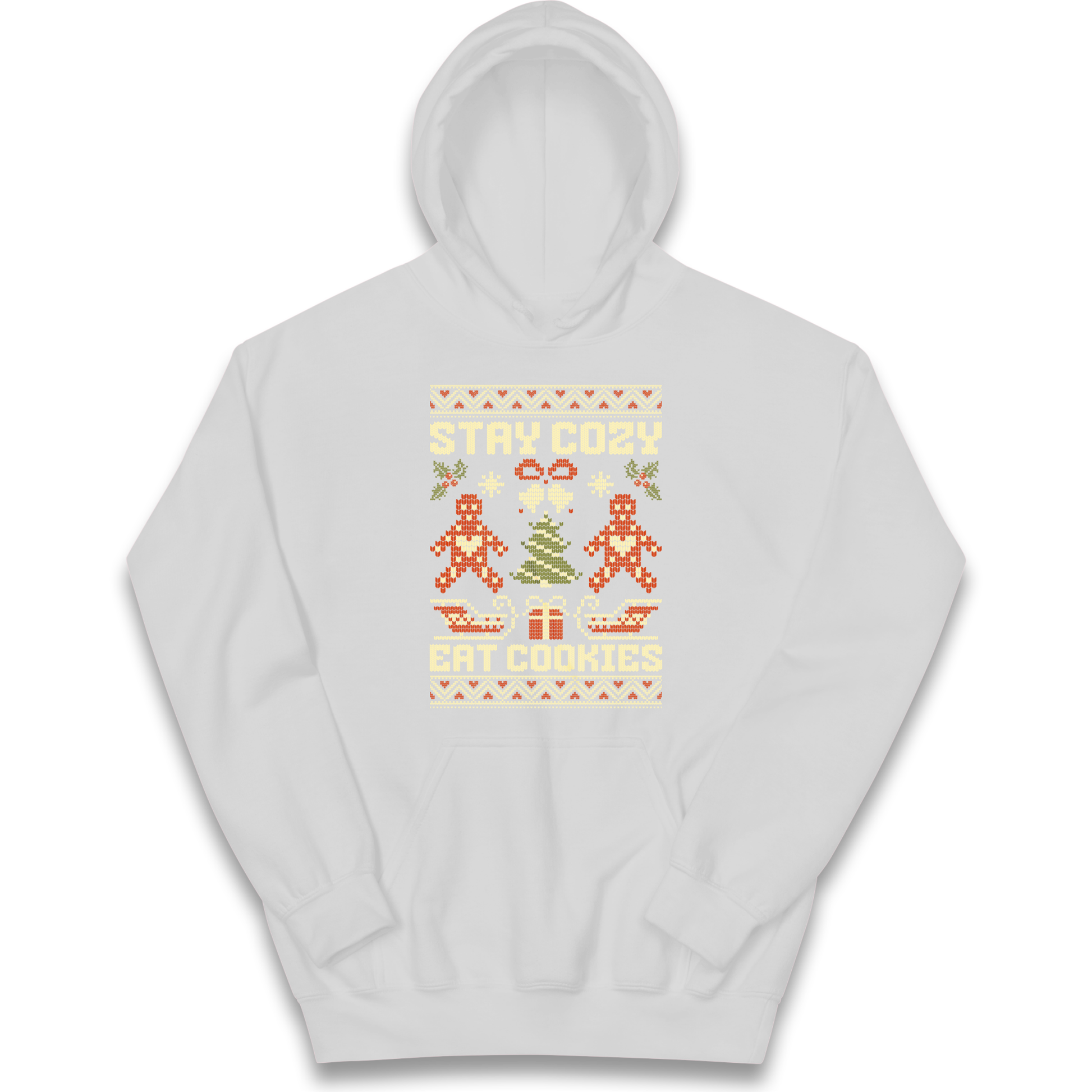 Stay Cozy Eat Cookies Christmas kids hoodie