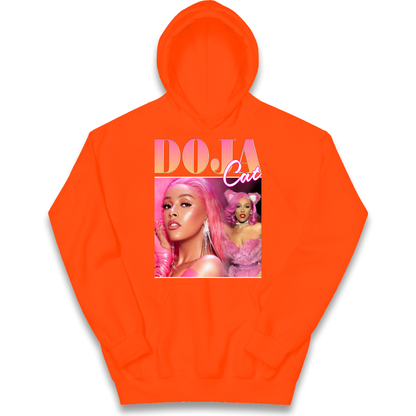 Doja Cat Pink Kids Hoodie
