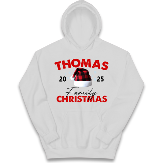 Thomas Family Christmas kids hoodie