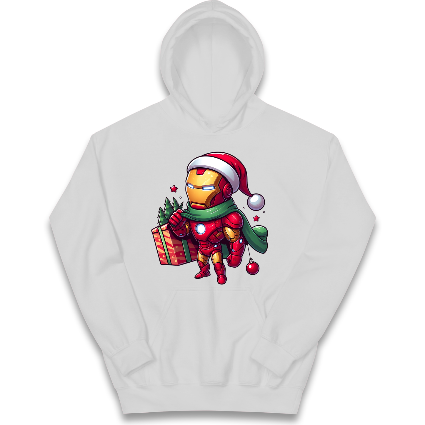 Ironman Santa kids hoodie