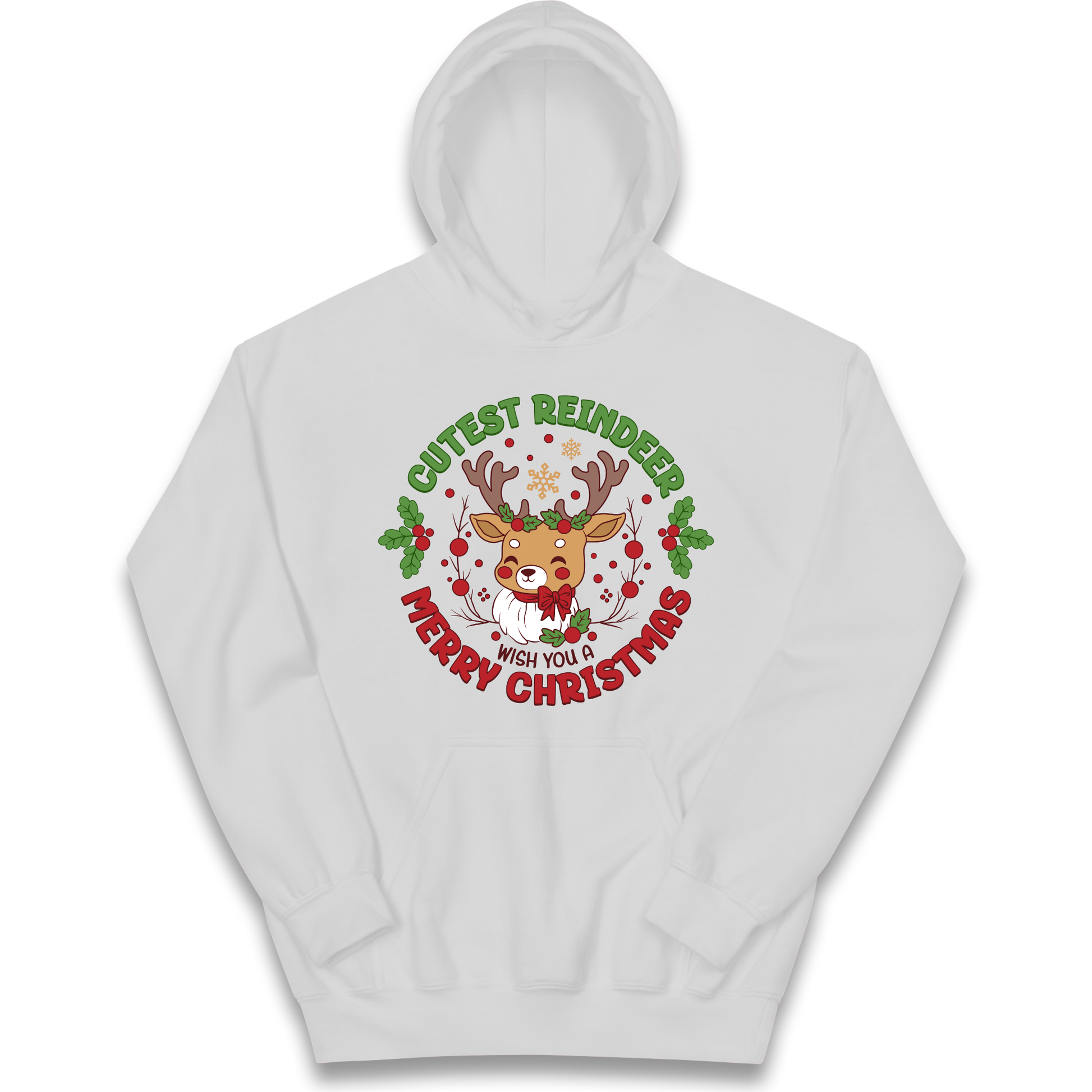 Cutest Reindeer kids hoodie