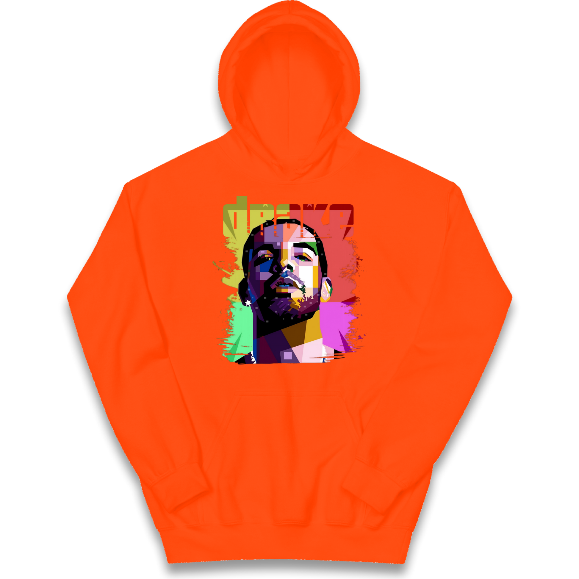 Drake Multi Colour Kids Hoodie