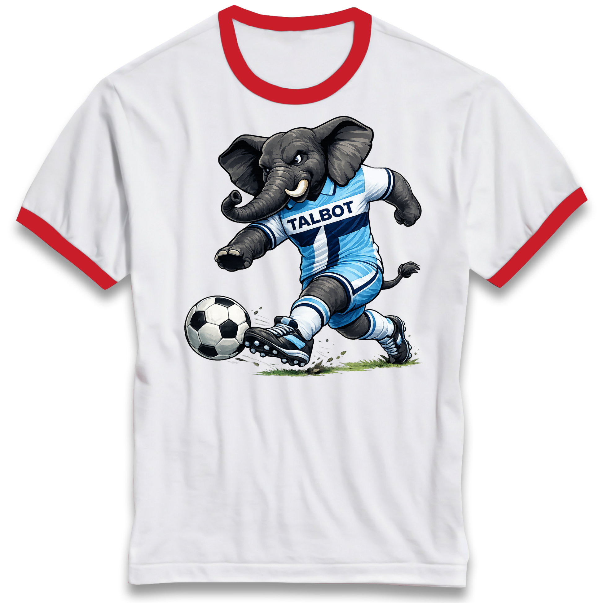 Retro Coventry City 1982 Football Ringer T Shirt