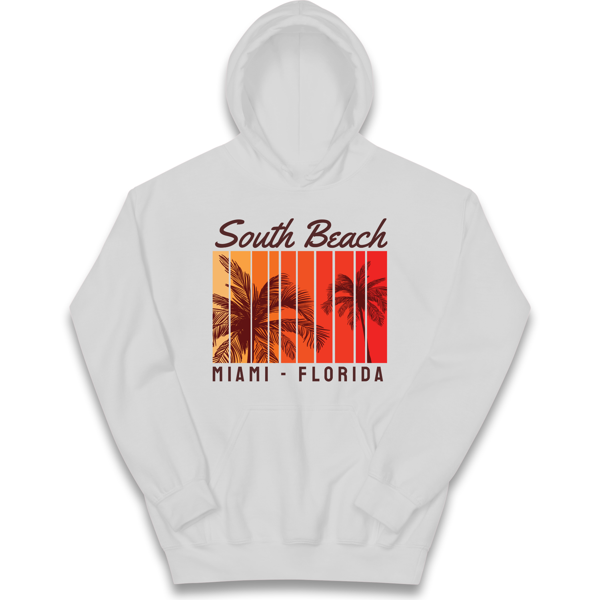 South Beach Miami Florida kids hoodie