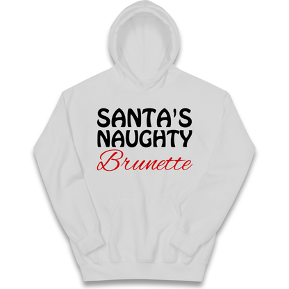 Naughty Brunette Kids Hoodie