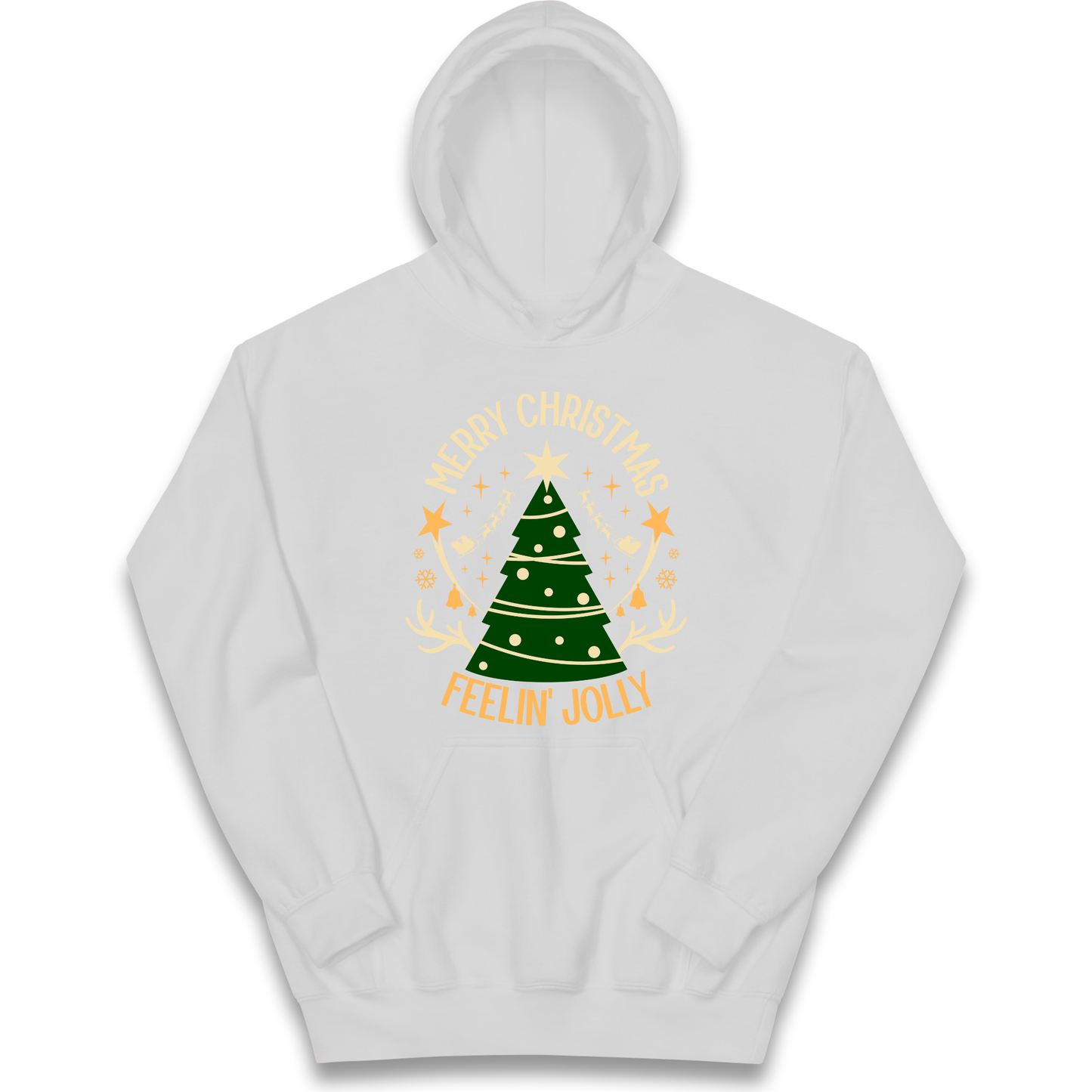 Merry Christmas Feeling Jolly Christmas kids hoodie