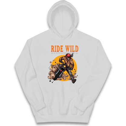 Ride Wild kids hoodie