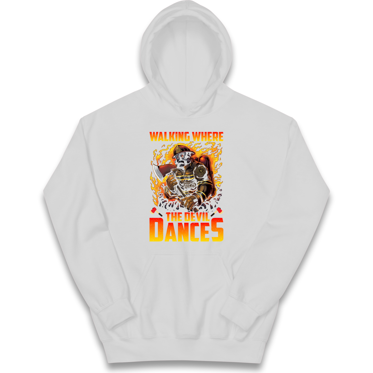 Walking Where The Devil Dances kids hoodie