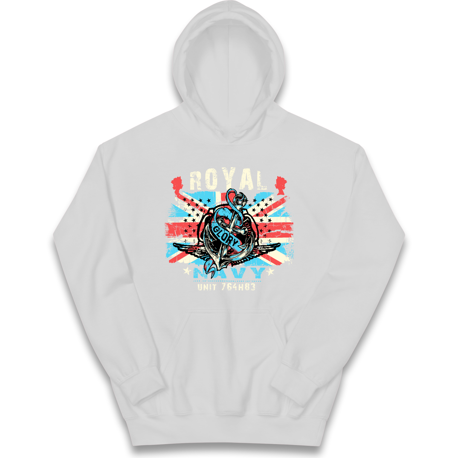 Royal Navy Glory Unit 764H83 kids hoodie
