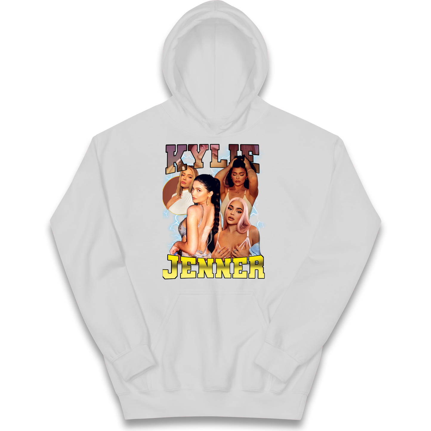Kylie Jenner Pink Lips kids hoodie