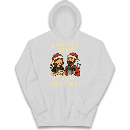 Barista Christmas Kids Hoodie