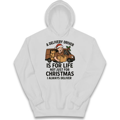 Delivery Driver Christmas Kids Hoodie