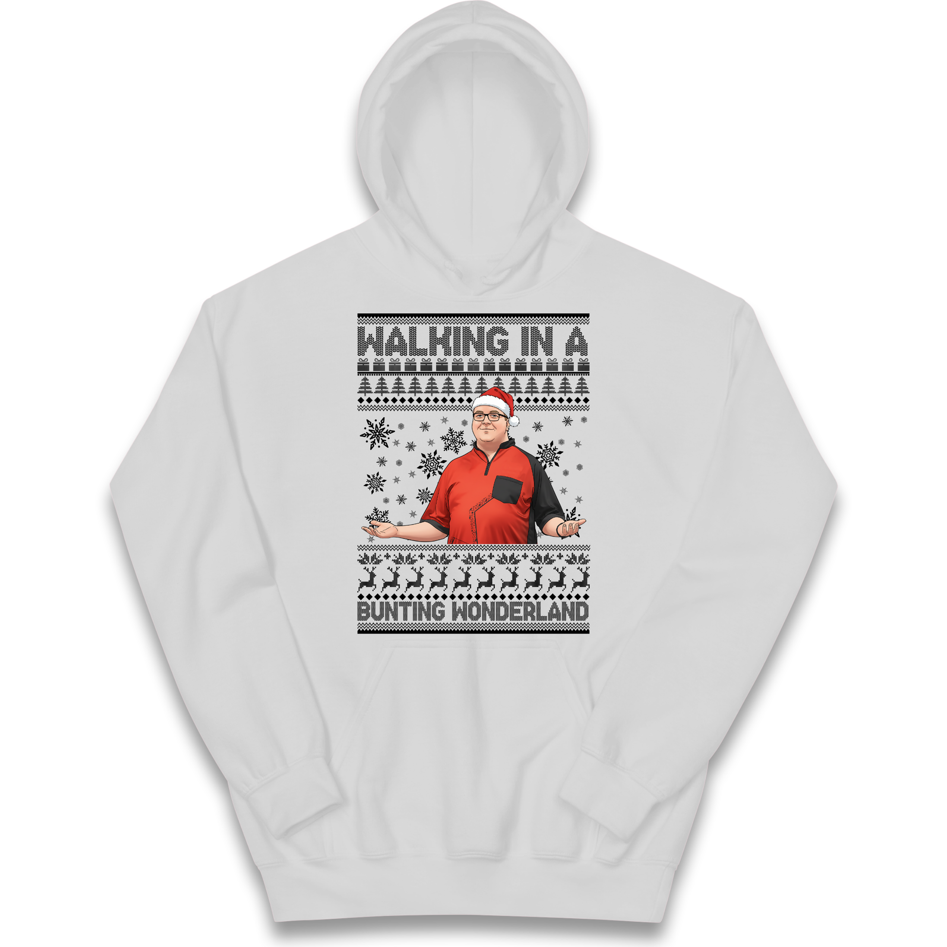 Bunting Wonderland Kids Hoodie