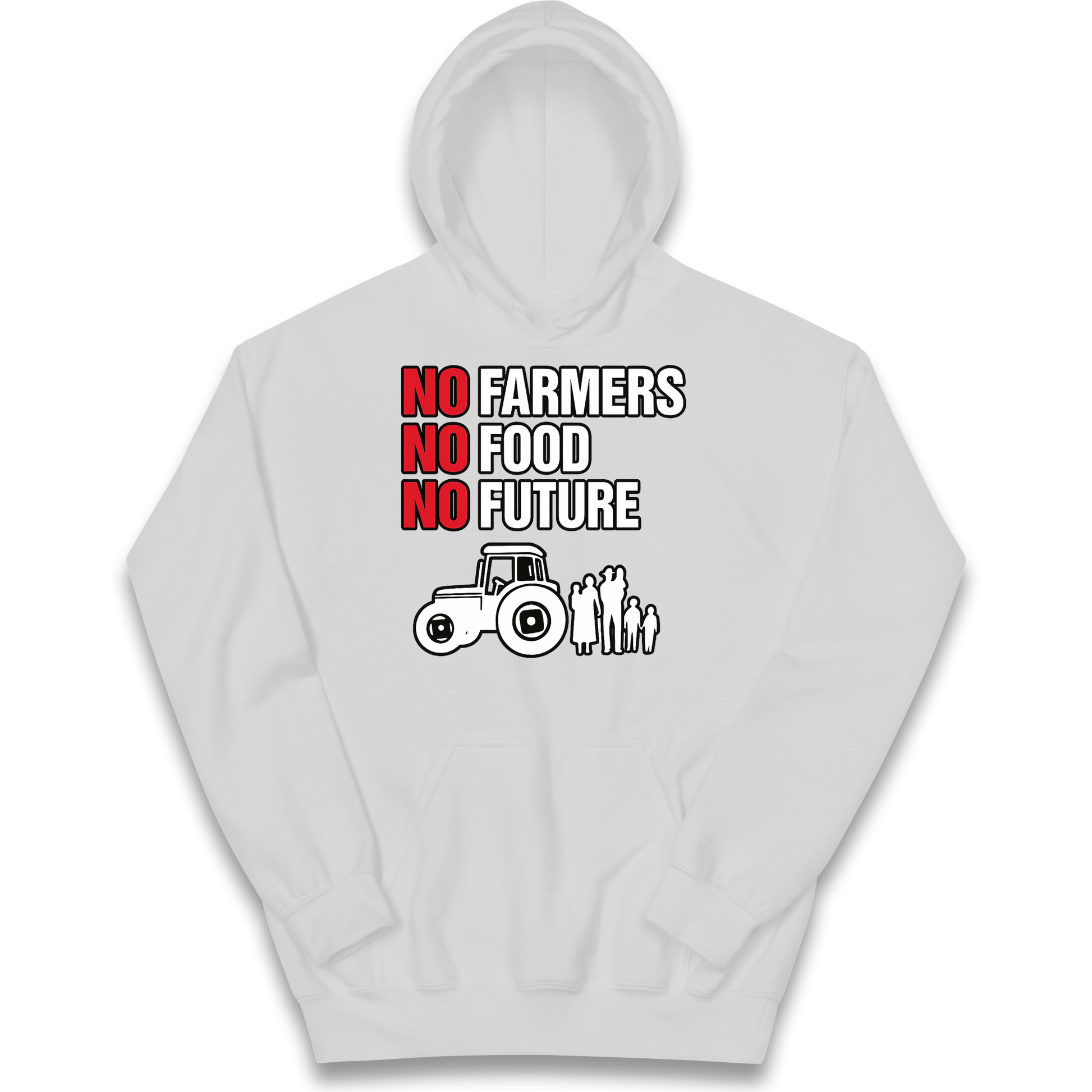 Farmers Agricultural Inheritance Tax Protest kids hoodie