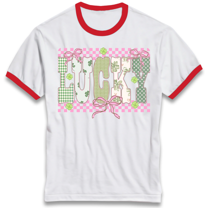 St Patrick Ringer T Shirt