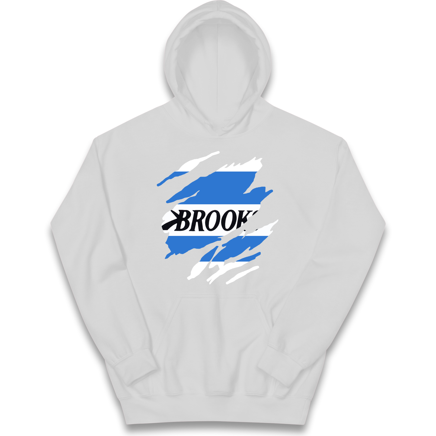 Retro QPR 1992 Torn Effect kids hoodie
