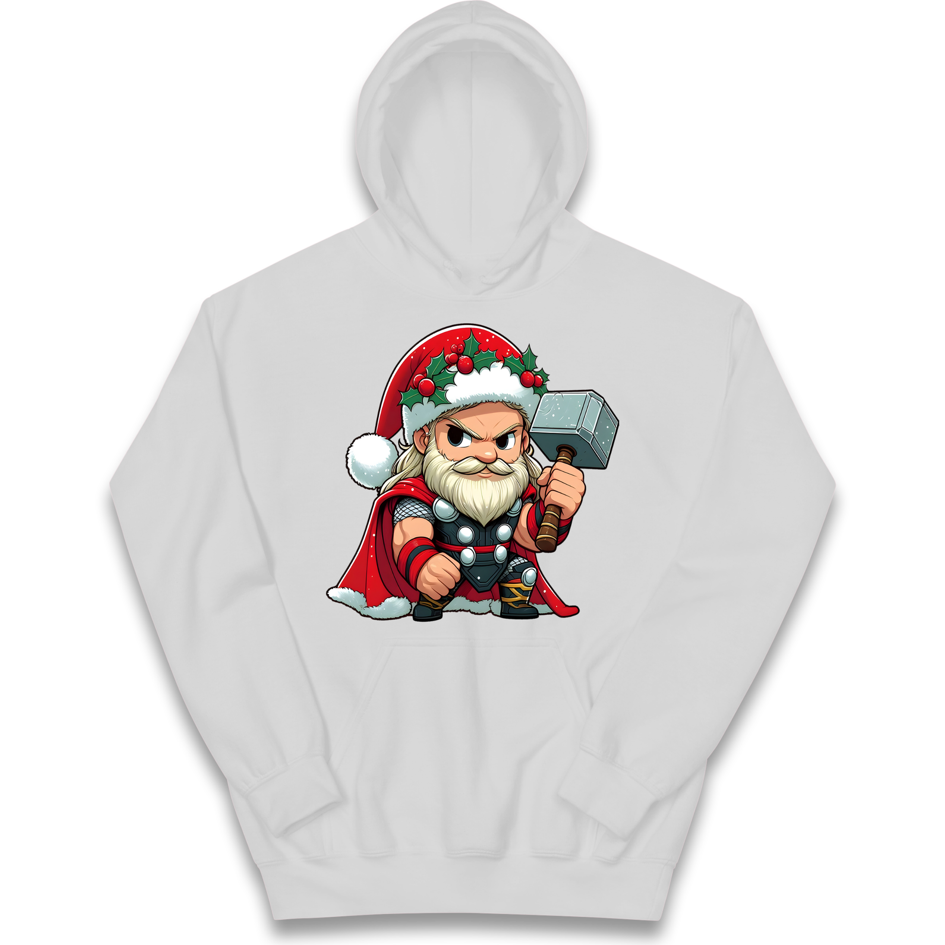 Thor Santa kids hoodie
