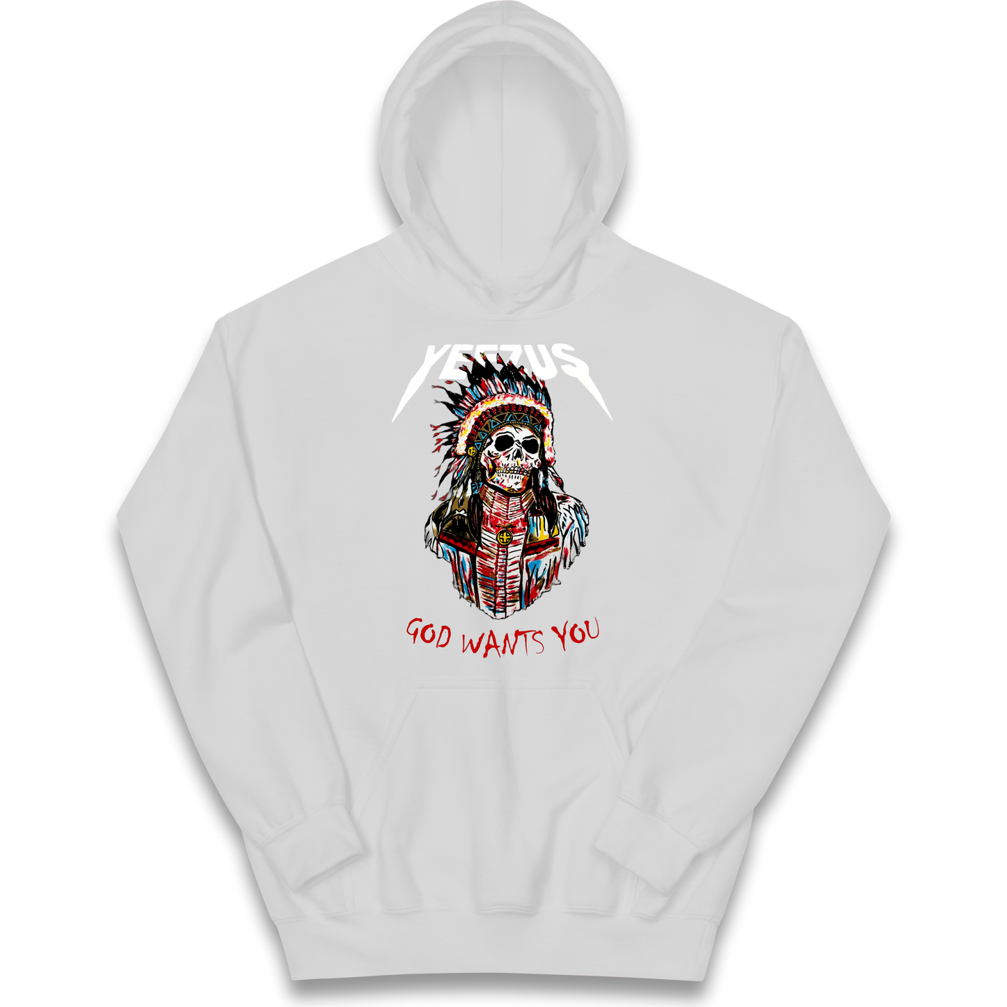 Yeezus God Wants You kids hoodie