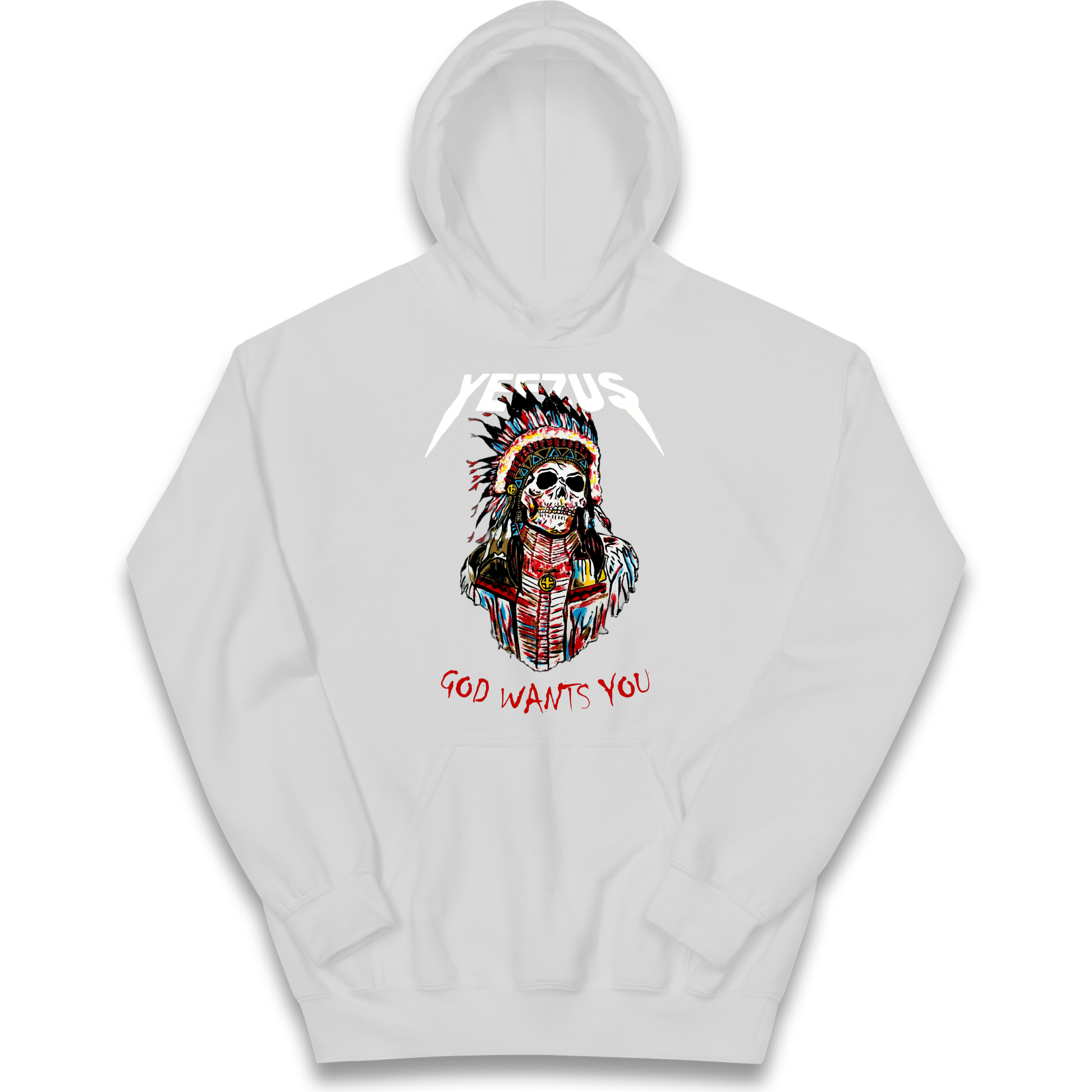 Yeezus God Wants You kids hoodie