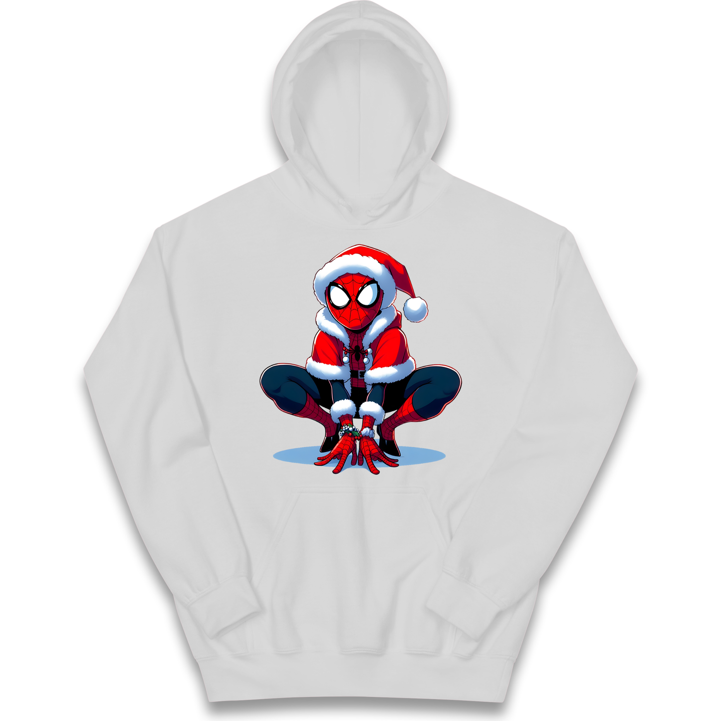 Spiderman Santa kids hoodie