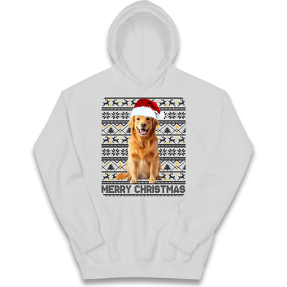 Merry Christmas Dog kids hoodie