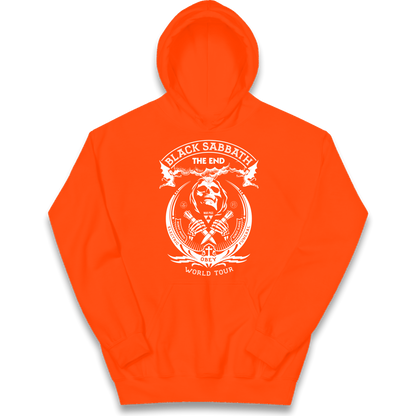 Black Sabbath The End World Tour Kids Hoodie