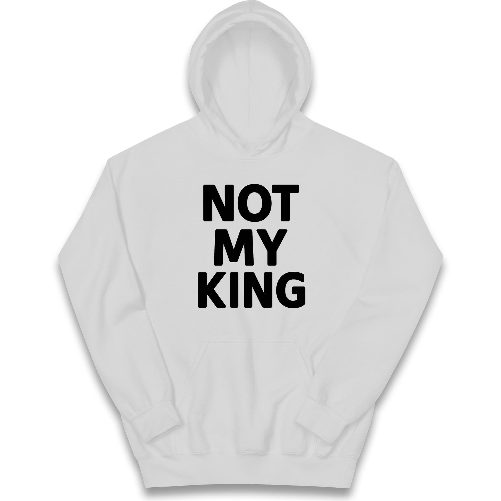 Not My King kids hoodie