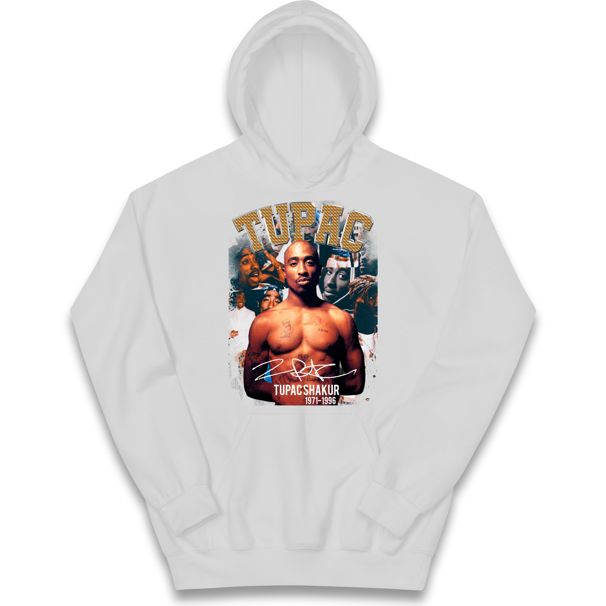 Tupac Shakur 1971 1996 kids hoodie