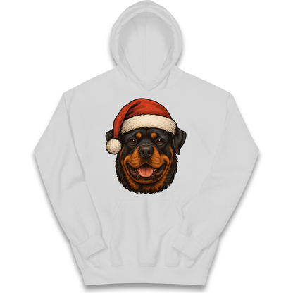 Rottweiler Christmas Kids Hoodie