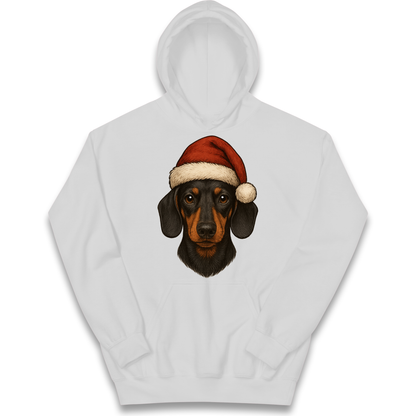 Sausage Dog Christmas Kids Hoodie