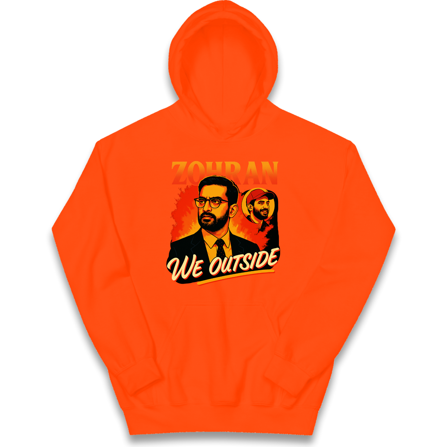 Zohran Mamdani Kids Hoodie