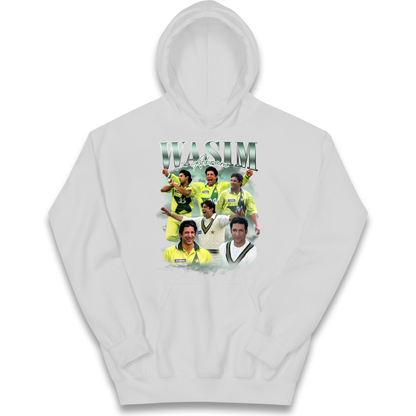 Wasim Akram kids hoodie