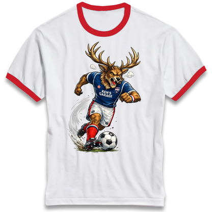 Classic Ross County 1991 Football Ringer T Shirt
