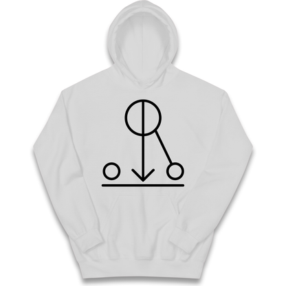 Iron Maiden Band Symbol kids hoodie