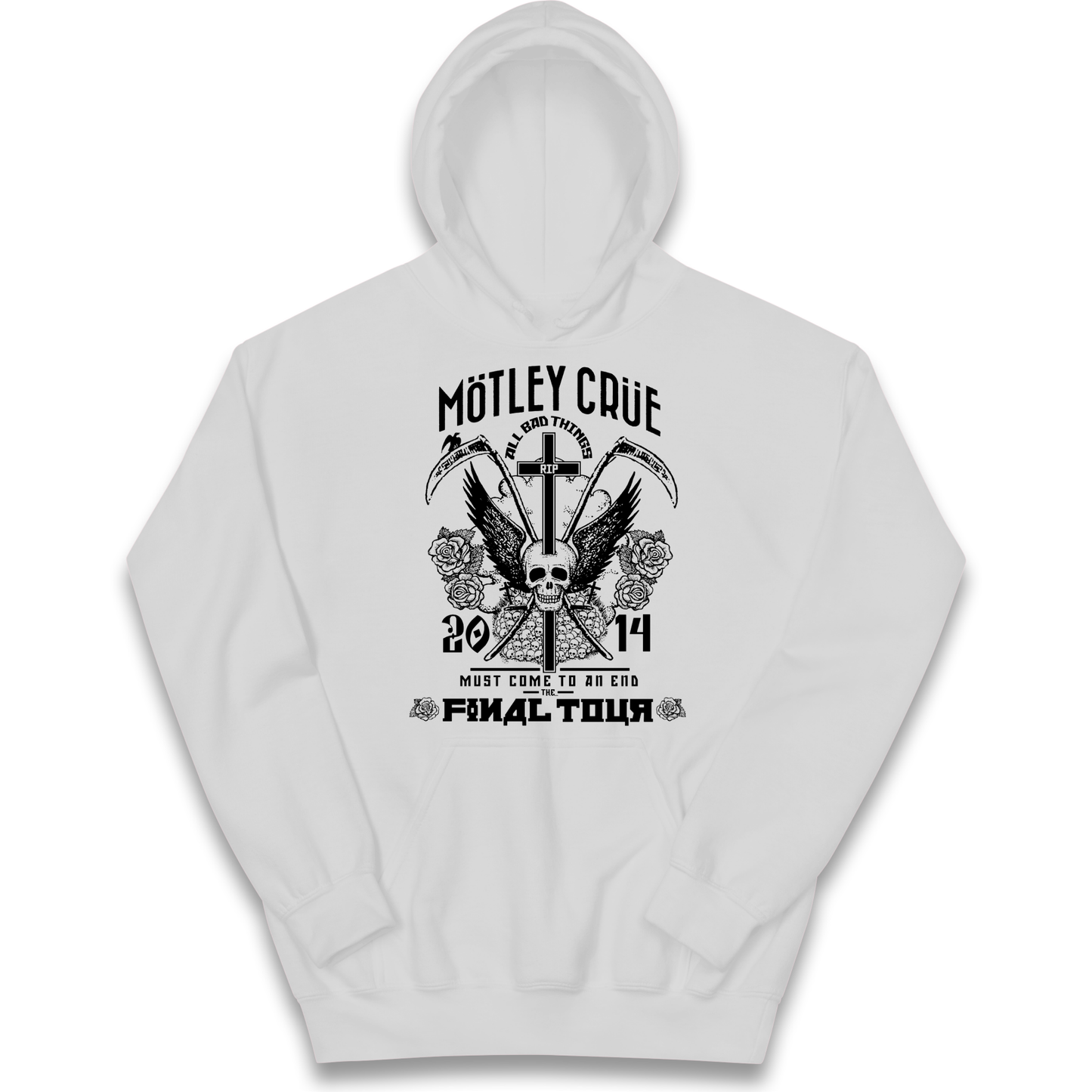 Motley Crue All Bad Things kids hoodie