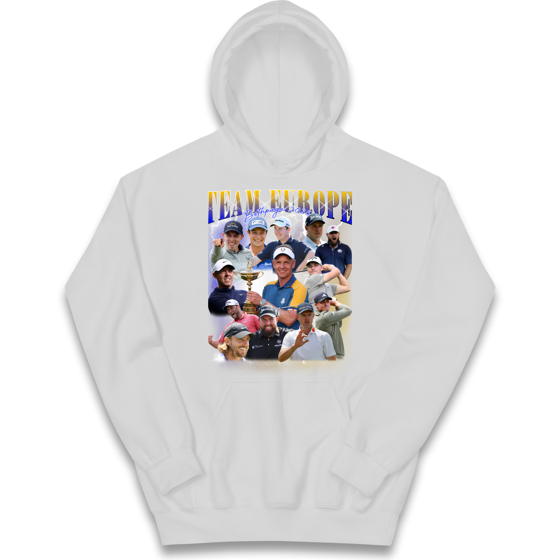 Ryder Cup 2025 Team Europe kids hoodie