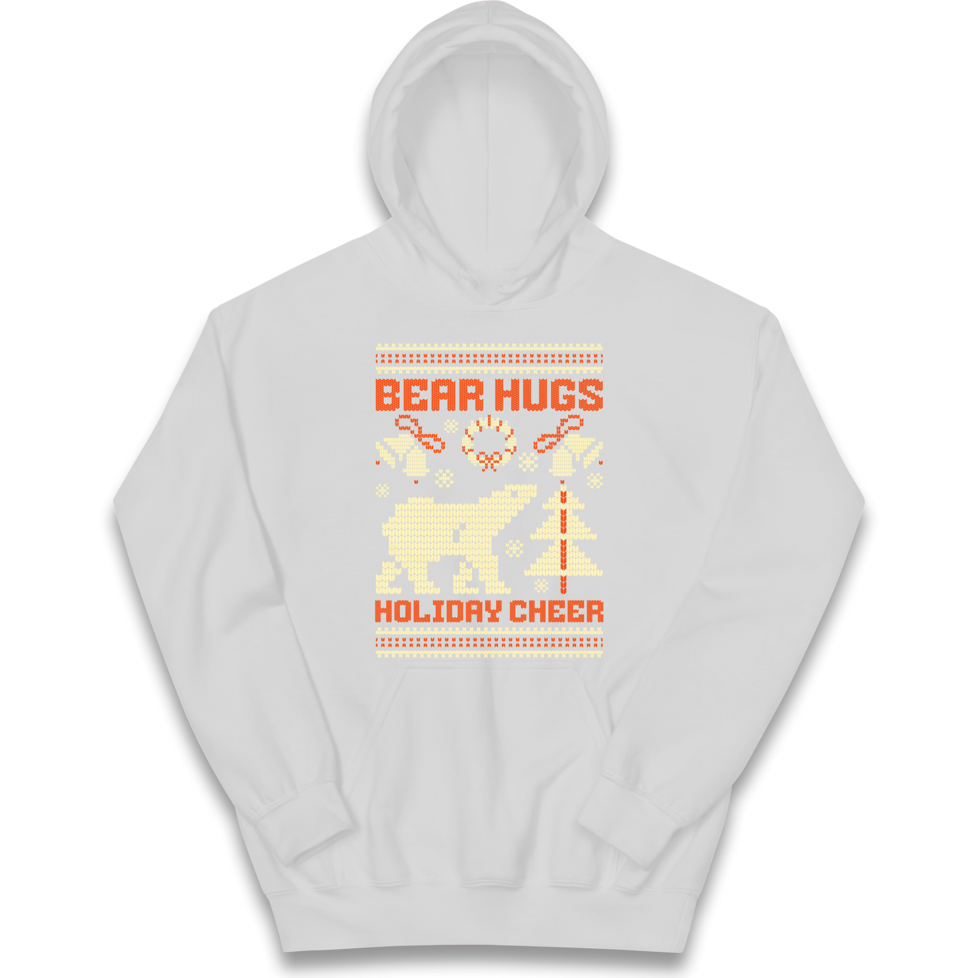 Bear Hugs Holiday Cheer kids hoodie
