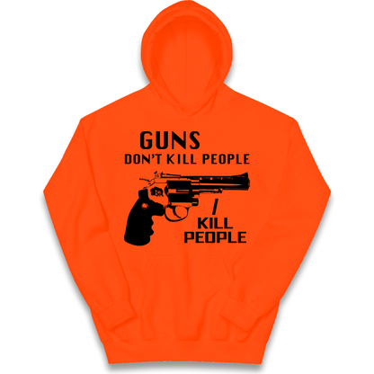 Guns Don’t Kill People Kids Hoodie