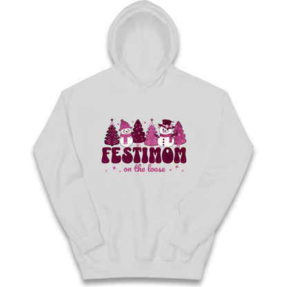 Festimom on The Loose kids hoodie