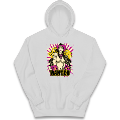 Wanted Ace Of Spades kids hoodie