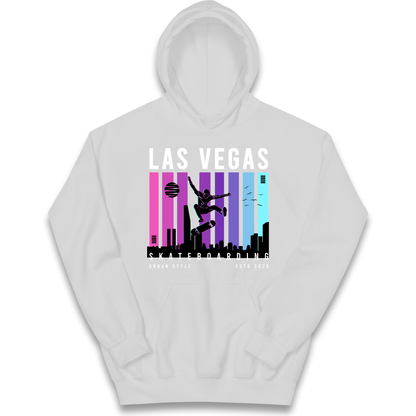 Las Vegas Skateboarding kids hoodie