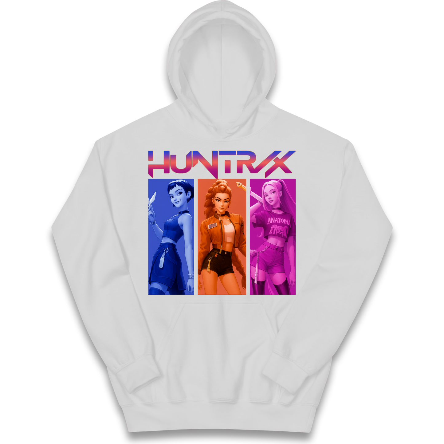 Kpop Demon Hunters Huntrix kids hoodie